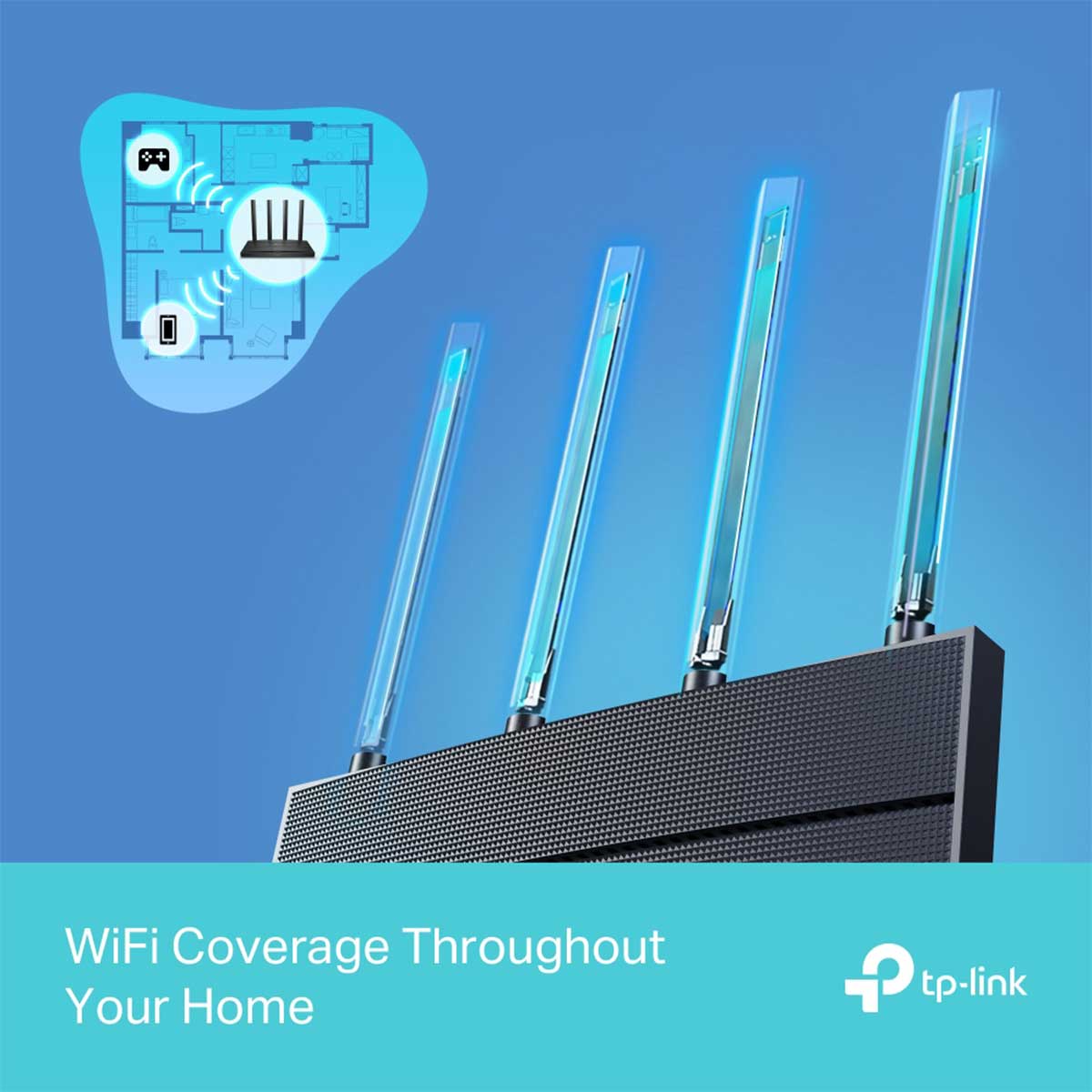 TP-Link AX1500 Next-Gen WiFi 6 Router (Archer AX12)