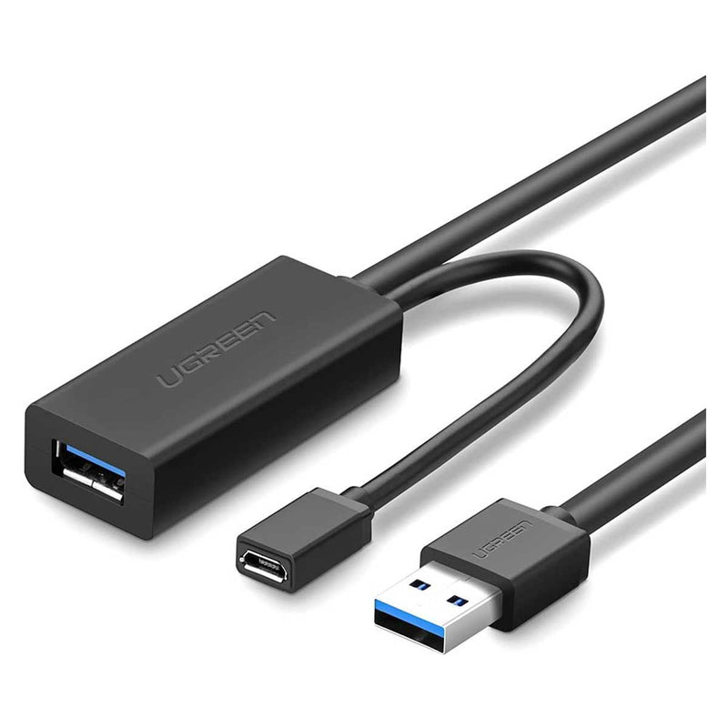 UGreen USB 3.0 Extension Cable - 5m (Black) (US175/20826)