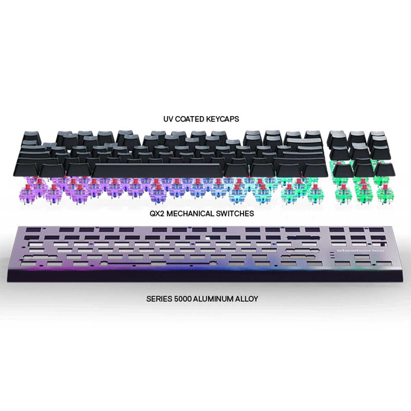 STEELSERIES APEX M750 TKL ALUMINUM CORE MECHANICAL ESPORTS KEYBOARD (PN64720) - DataBlitz