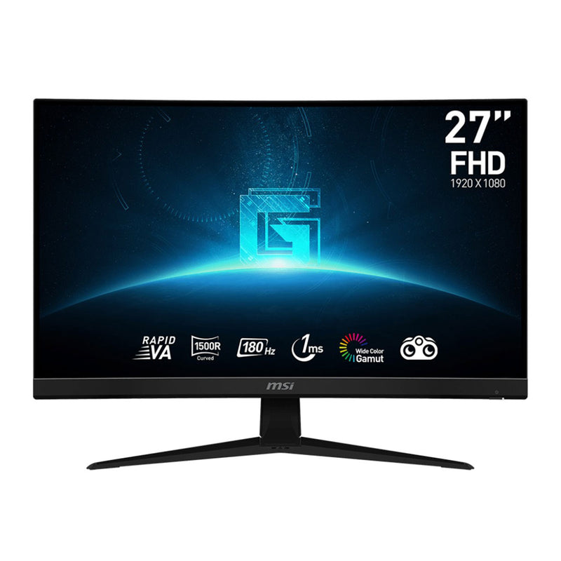 MSI G27C4 E3 27" (1920x1080) FHD Rapid VA 180Hz 1ms Curved Gaming Monitor (Black)