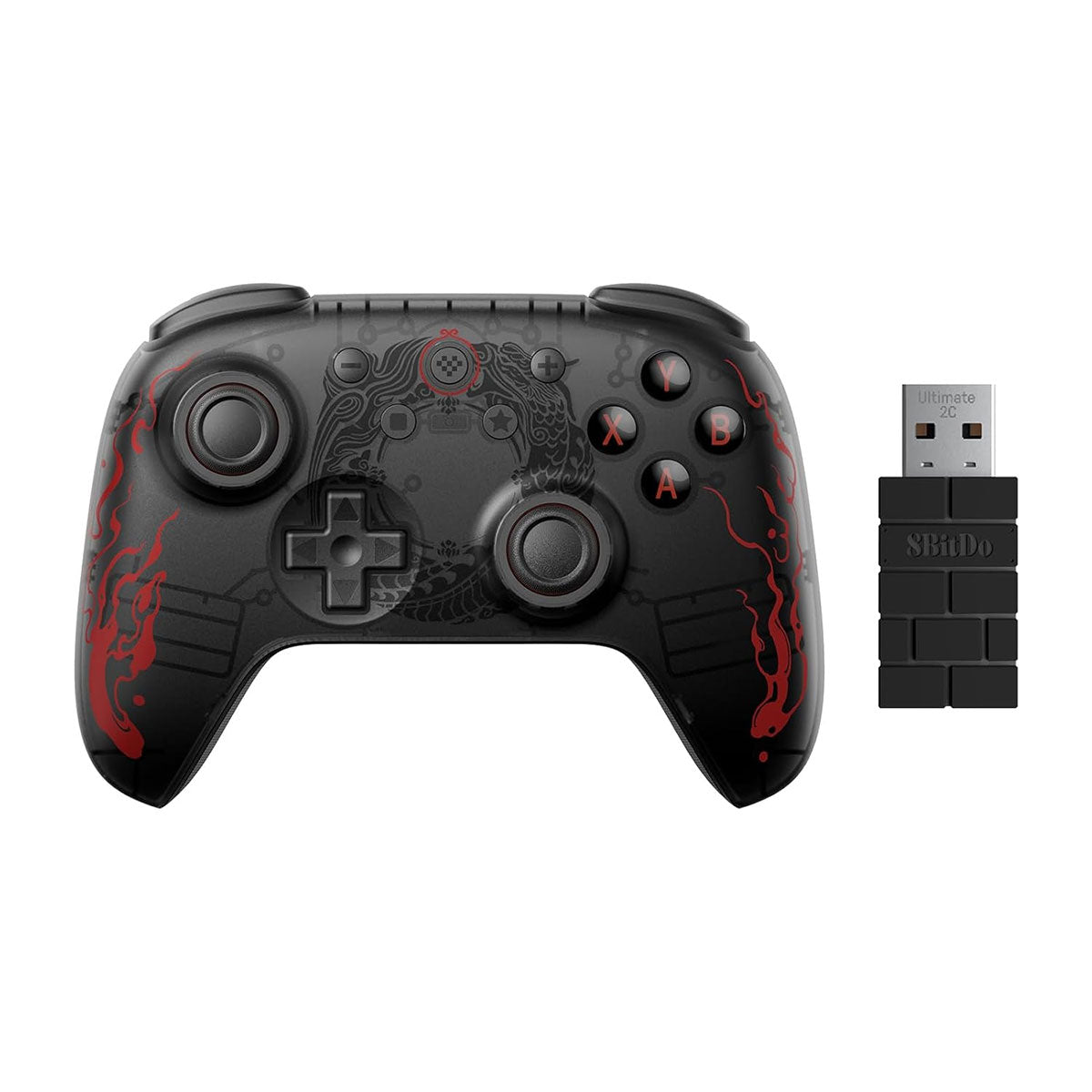 8Bitdo Ultimate 2C Wireless Controller for Windows/ Android (Black Myth ...