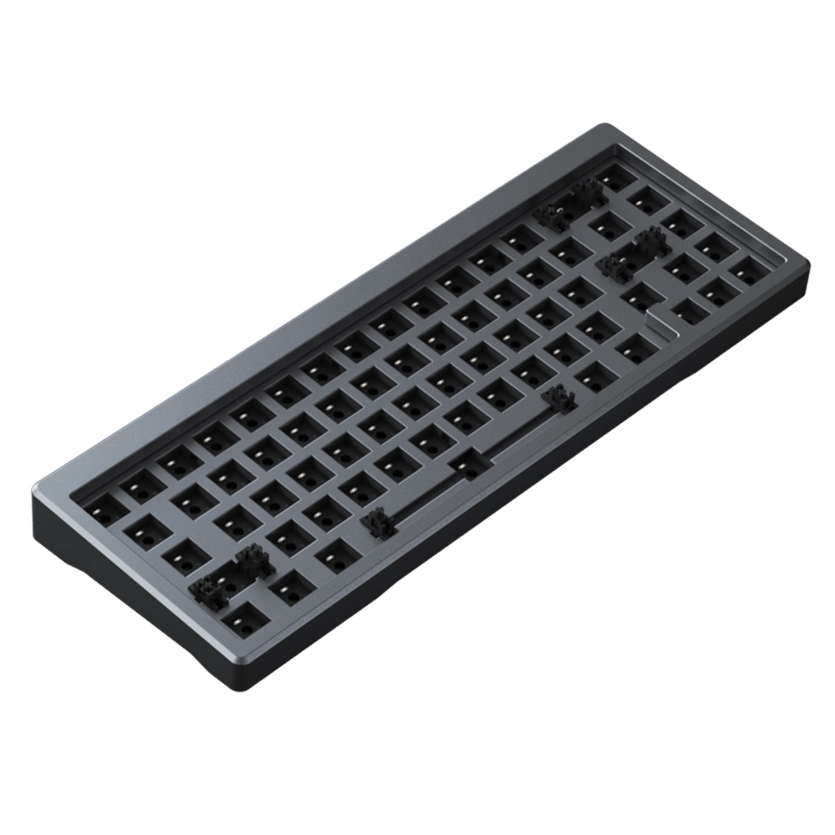 AKKO MOD005 RGB MECHANICAL KEYBOARD HOT-SWAPPABLE DIY KIT GASKET MOUNT WITH 67-KEY LAYOUT (GRAY) - DataBlitz