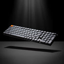Keychron K17 Max QMK RGB Backlight Hot-Swappable Wireless Custom Mechanical Keyboard (Low Profile Gateron Mechanical Brown Switch/Red Switch) (K17M-H3, K17M-H1)