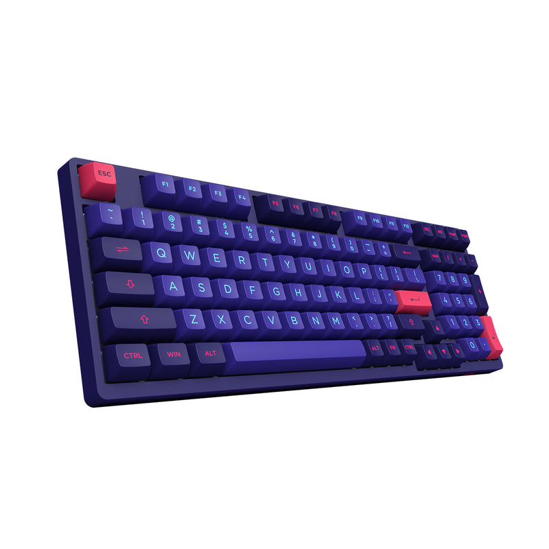 Akko Neon 3098 RGB Mechanical Keyboard (Akko V3 Cream Yellow Switch)