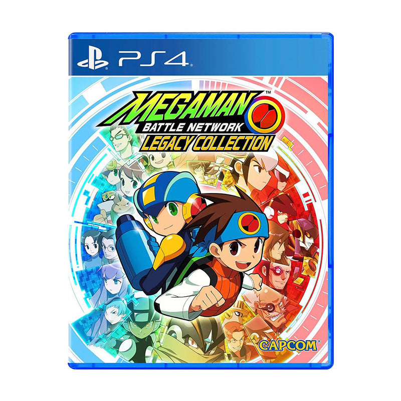 PS4 Megaman Battle Network Legacy Collection All (US) (SP Cover)