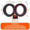 Wicked Cushions WC FreeZe Pulse 3D V2 - Cooling Gel Earpads for PS5 Pulse 3D Headset