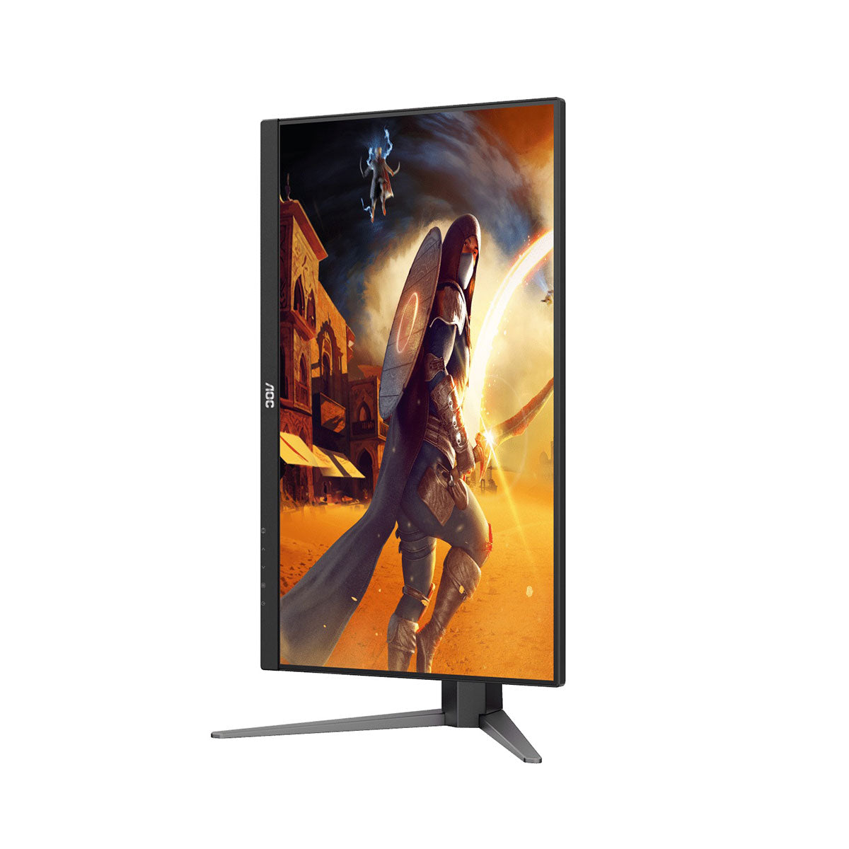 AOC Q27G4 27" QHD (2560X1440) 180HZ 1MS GTG Display HDR 400 Adaptive Sync Fast IPS Gaming Monitor (Black/Red)