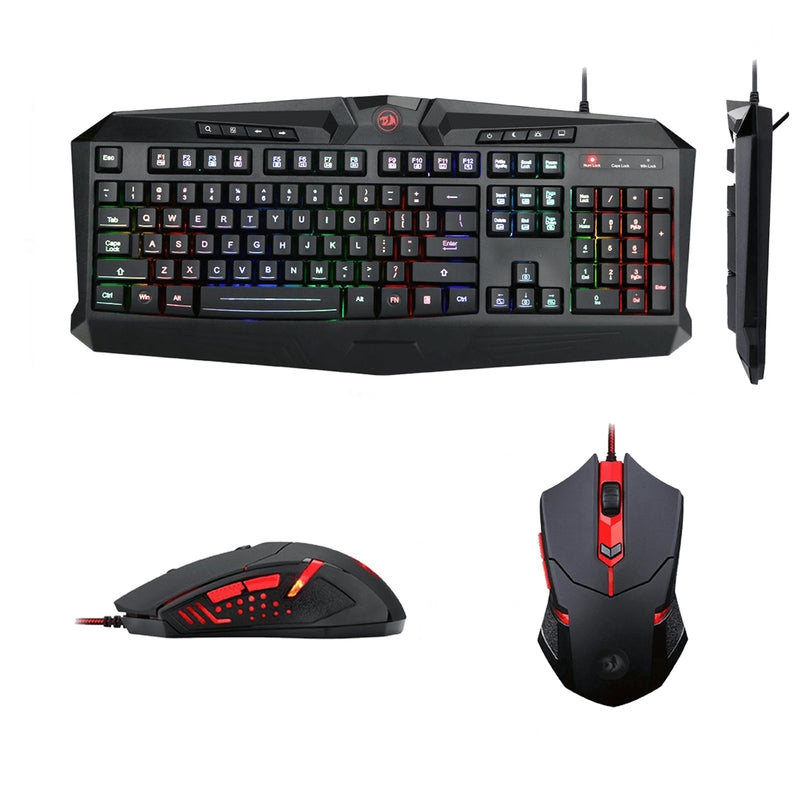 REDRAGON GAMING ESSENTIALS S101 KEYBOARD/MOUSE 2 IN 1 SET (S101-1) - DataBlitz