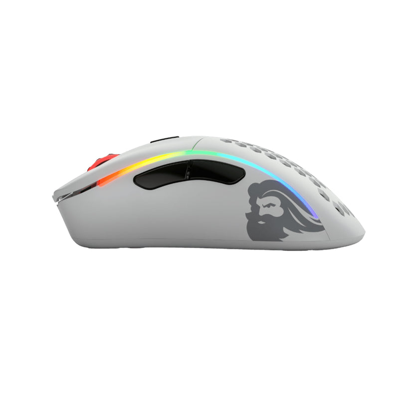 GLORIOUS MODEL D- (MINUS) WIRELESS GAMING MOUSE (MATTE WHITE)