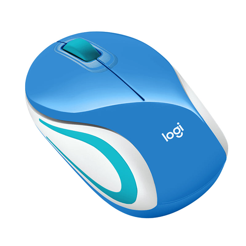 LOGITECH M187 WIRELESS ULTRA PORTABLE MOUSE (BLUE) - DataBlitz