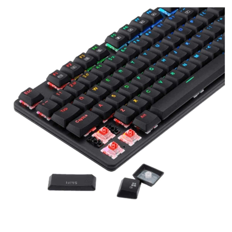 REDRAGON SHRAPNEL RGB MECHANICAL GAMING KEYBOARD (RED) (K589R) - DataBlitz
