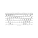 Logitech Keys-To-Go 2 Ultra Portable Wireless Keyboard With Cover (Graphite, Pale Gray)