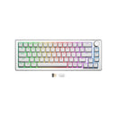 COOLER MASTER CK721 65% HYBRID WIRELESS MECHANICAL KEYBOARD WHITE (BLUE SWITCH CLICKY) - DataBlitz