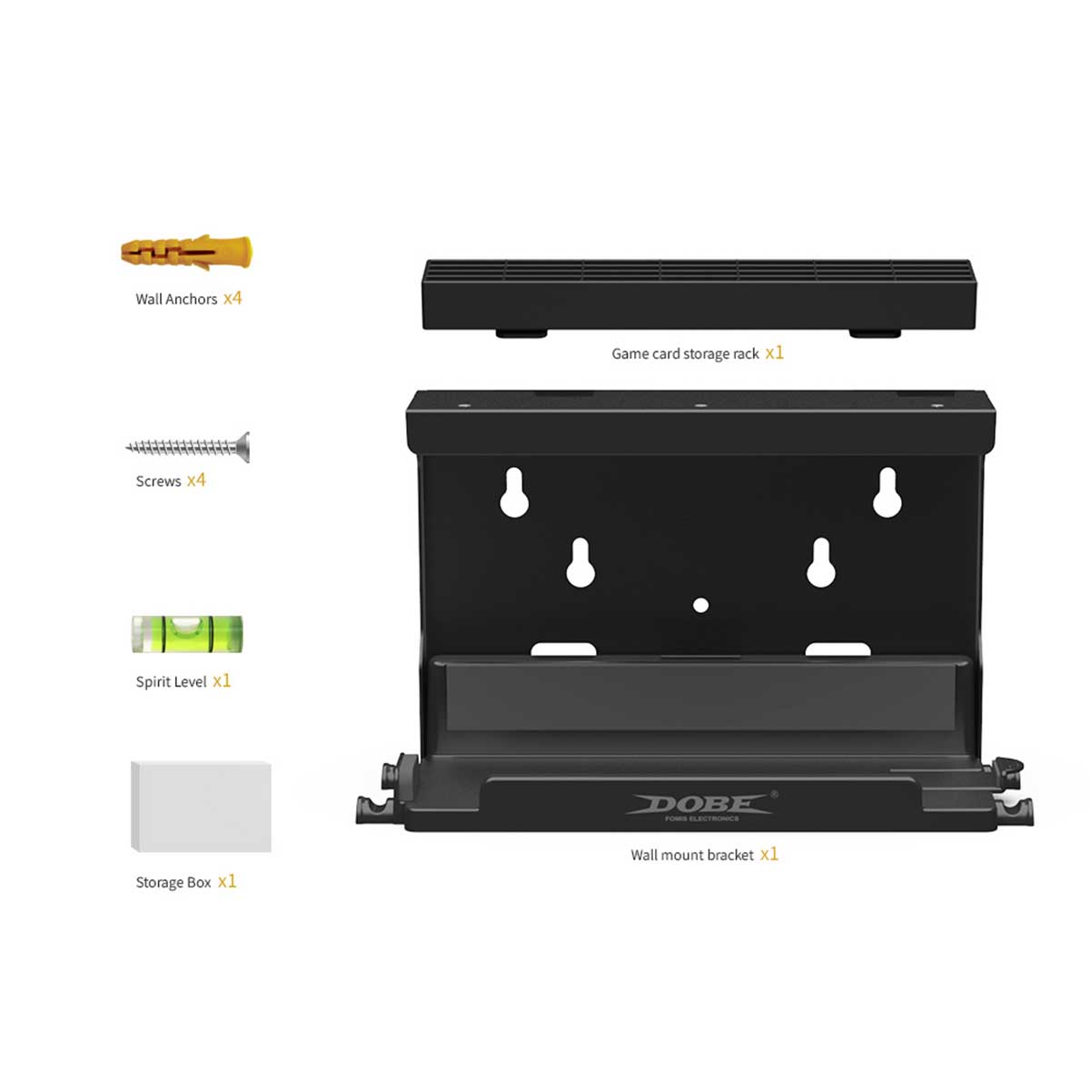 Dobe Wall Mount Bracket for Switch/ Switch OLED (TNS-3118)