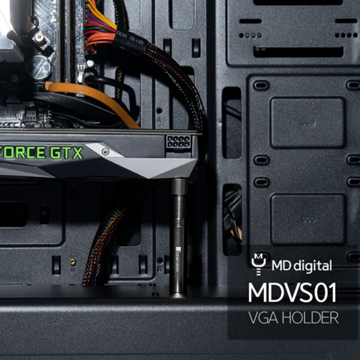 Jonsbo VC-20 Graphics Card Stand (Black)