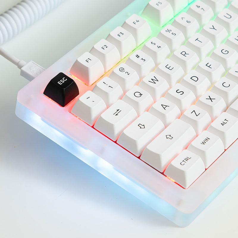 AKKO ACR Pro 75 RGB Hot-Swappable Mechanical Keyboard (Akko Crystal)