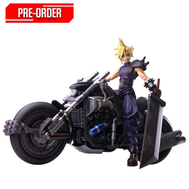 Final Fantasy VII Bring Arts Action Figure: Cloud Strife & Hardy-Daytona Pre-order Downpayment