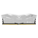 TeamGroup T-Force Delta RGB Eco DDR5 64GB (2x32GB) 6000MHz CL38-46-46-84 1.35V Gaming Desktop Memory (Silver)