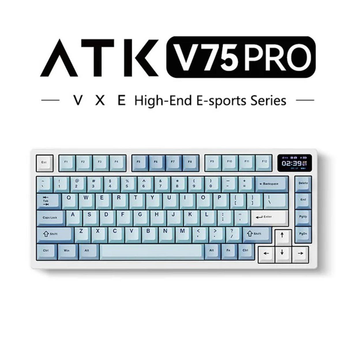 VXE V75 Pro Wireless Gaming Mechanical Keyboard Azure