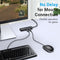 Vention 3-Port USB 2.0 Hub with 100M Ethernet Adapter - USB-A to USB 2.0 + RJ45 + Micro-B 