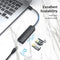 Vention 5-in-1 USB 3.0 Hub - USB-A to USB 3.0 x 3 + RJ45 + Micro-B - 0.15M (CHNBB)