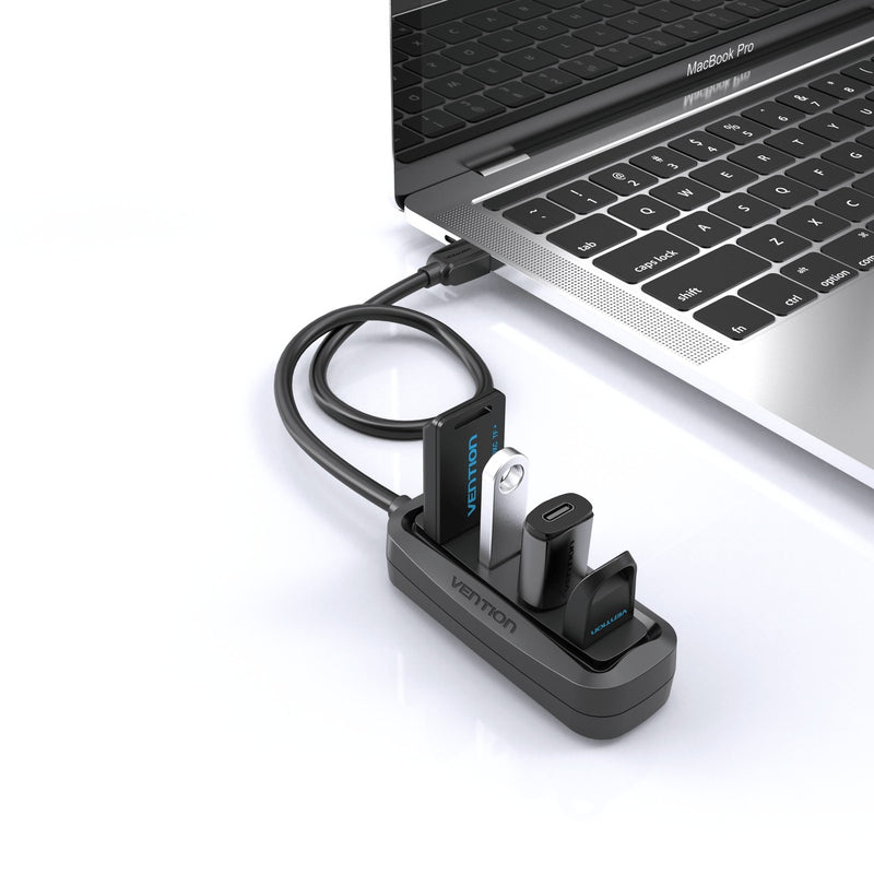 Vention 4-in-1 USB 2.0 Hub - 1M (VAS-J43-B100)