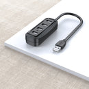 Vention 4-in-1 USB 2.0 Hub - 1M (VAS-J43-B100)