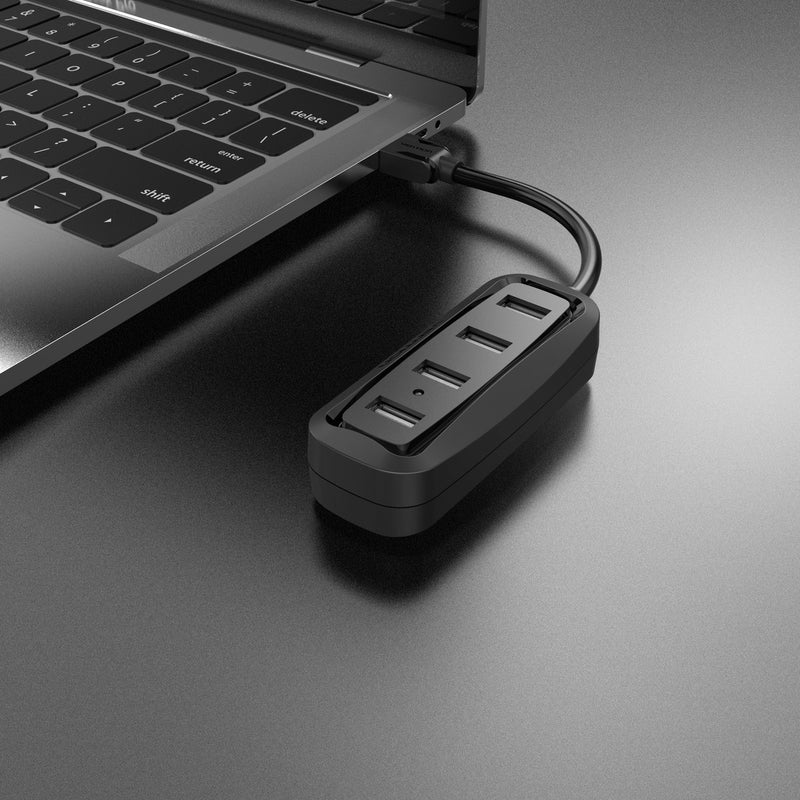 Vention 4-in-1 USB 2.0 Hub - 1M (VAS-J43-B100)