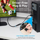 Vention DP to HDMI 4K@60Hz Converter - 0.15M (Black) (HBZBB)