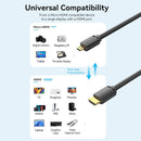 Vention Micro HDMI Cable - 1.5M (AGIBG)