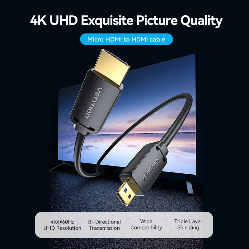Vention Micro HDMI Cable - 1.5M (AGIBG)