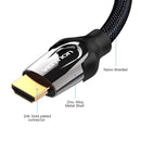 Vention Nylon Braided HDMI Cable Black Metal Type | DataBlitz