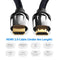 Vention Nylon Braided HDMI Cable Black Metal Type | DataBlitz