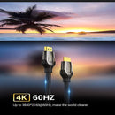 Vention Nylon Braided HDMI Cable Black Metal Type | DataBlitz