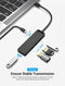 Vention 5-in-1 USB 3.0 Hub - USB-A to USB 3.0 x 4 + Micro-B 