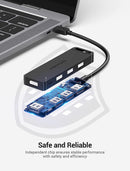 Vention 5-in-1 USB 3.0 Hub - USB-A to USB 3.0 x 4 + Micro-B 