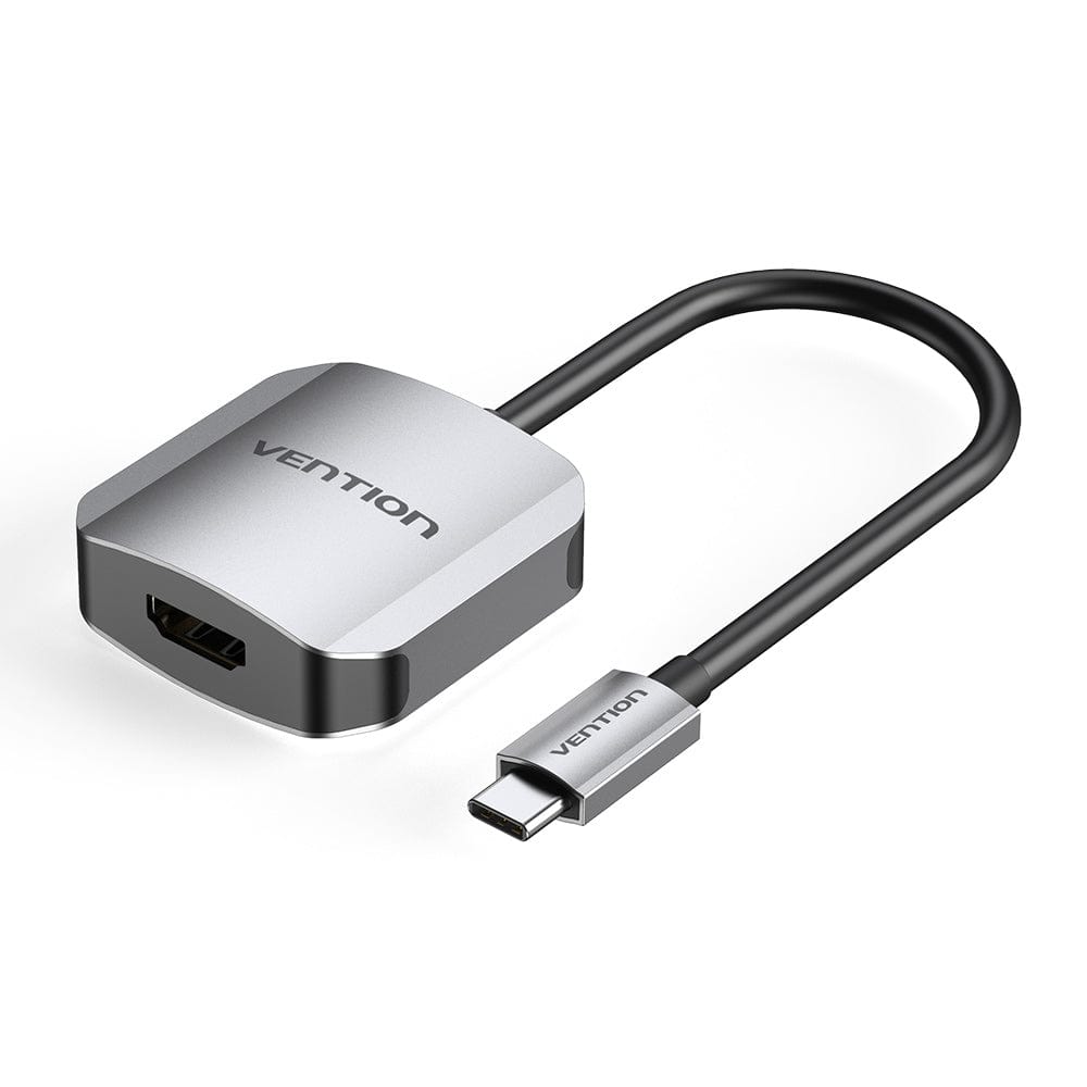Vention USB-C to HDMI Converter 0.15M Gray Aluminum Alloy Type (TDEHB)