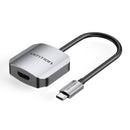Vention USB-C to HDMI Converter 0.15M Gray Aluminum Alloy Type (TDEHB)