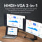 Vention USB-C to HDMI/VGA Converter 0.15M Gray Aluminum Alloy Type (TDIHB)