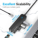 Vention 5-in-1 USB 3.0 Hub - USB-A to USB 3.0 x 4 + Micro-B 