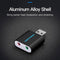 Vention USB External Sound Card Black Metal Type (VAB-S17-B)
