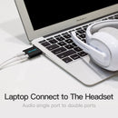 Vention USB External Sound Card Black Metal Type (VAB-S17-B)