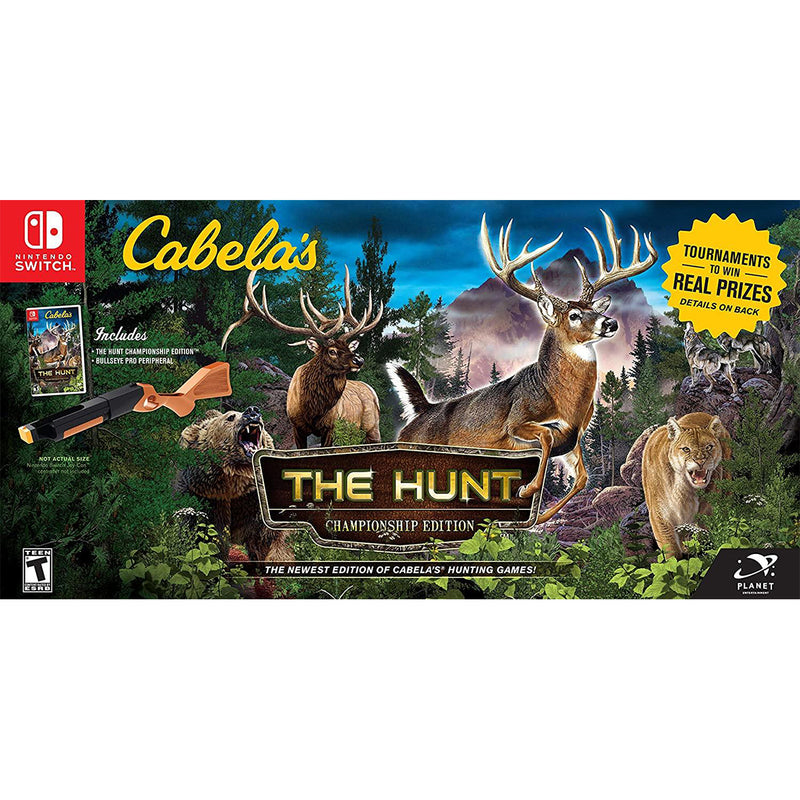 Nintendo Switch Cabelas The Hunt Championship Edition W/ Gun (US)