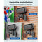 Transnovo Wall Mount with 5 Game Card Storage Slots & 4 Joy-Pad Bracket & Controller Holder 