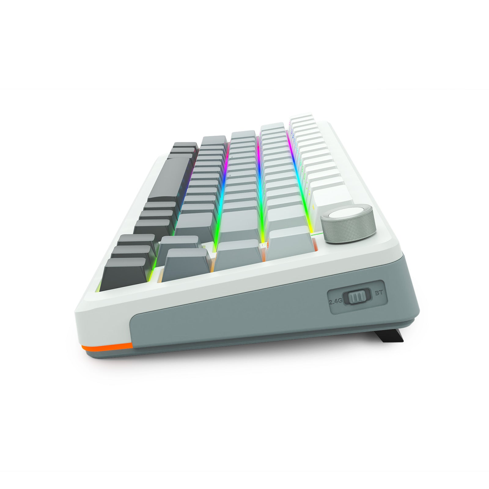 E-Yooso Z-68 Tri-Mode RGB 67 Keys Mechanical Keyboard Gradient Grey (Silverwood Switch)