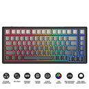 Onikuma G83 83-Key RGB Tri-Mode Hot-Swappable Mechanical Keyboard (Magnetic Switch)