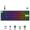 Royal Kludge RK-C61 Single-Mode RGB 61 Keys Hot Swappable Magnetic Mechanical Keyboard Black/Green (Mint Switch)