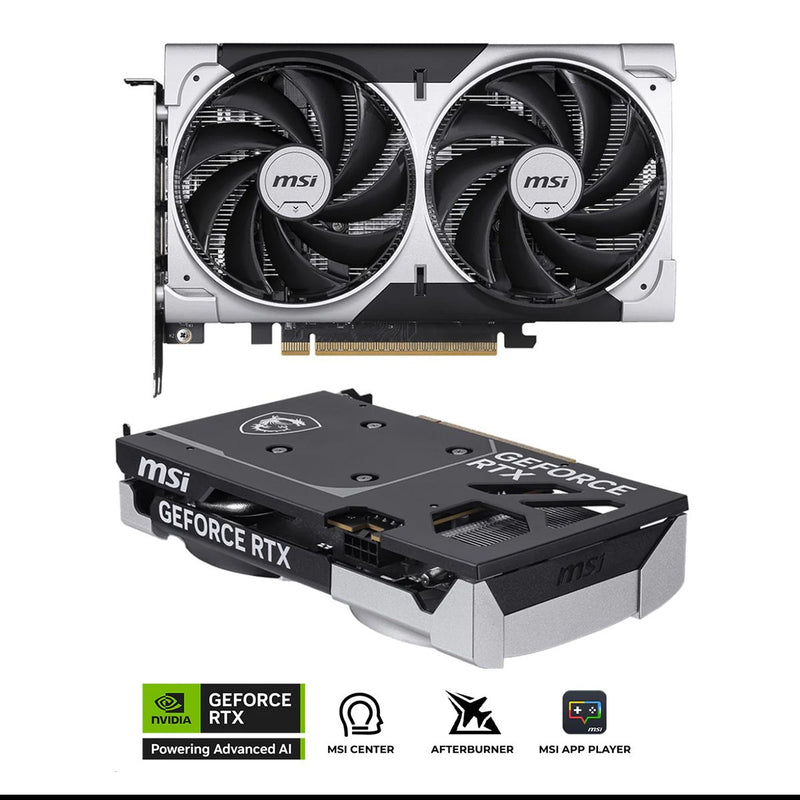 MSI GeForce RTX 5050 8GB GDDR6 Ventus 2X OC Graphics Card