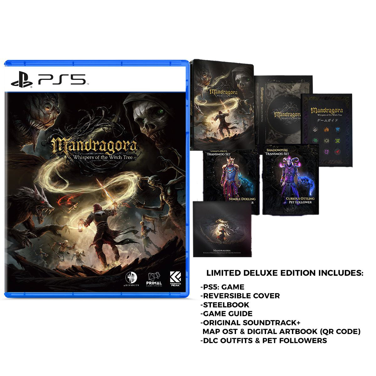 PS5 Mandragora Whispers of the Witch Tree Limited Deluxe Edition (Asian)