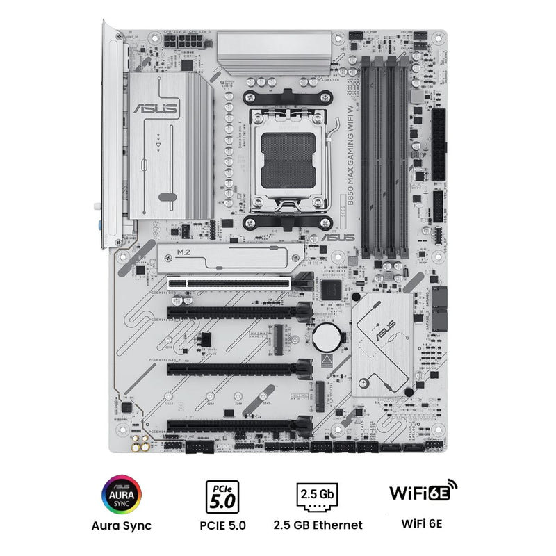 ASUS B850 Max Gaming Wifi W DDR5 Motherboard